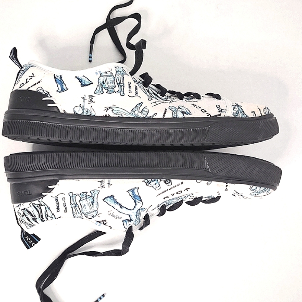 Star Wars X Toms Limited Edition Travel Lite Sneakers Size 9.5 - Picture 4 of 15